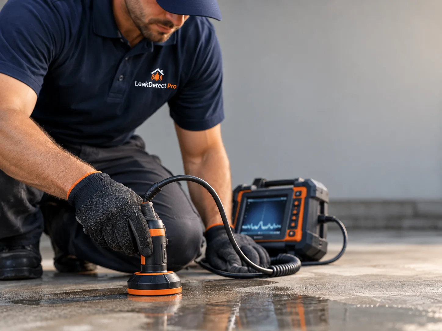 Moisture Detection Test in Kirtland Afb, NM